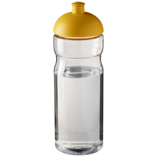 H2O Base® 650 ml Dome Lid Sport Bottle - Transparent, Yellow