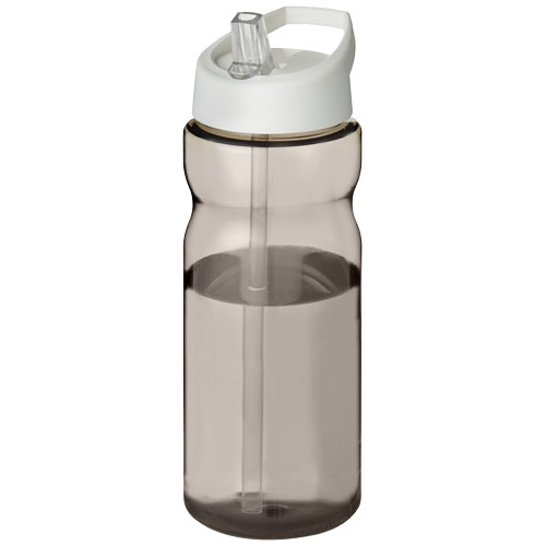 H2O Base® 650 ml Spout Lid Sport Bottle - Charcoal, White