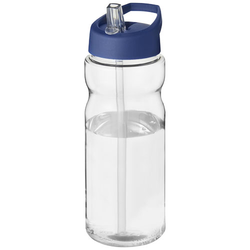 H2O Base® 650 ml Spout Lid Sport Bottle - Transparent, Blue