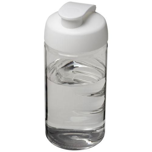 H2O Bop® 500 ml Flip Lid Sport Bottle - Transparent, White