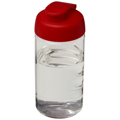H2O Bop® 500 ml Flip Lid Sport Bottle - Transparent, Red