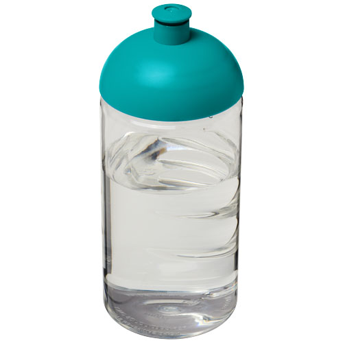 H2O Bop® 500 ml Dome Lid Bottle - Transparent, Aqua Blue