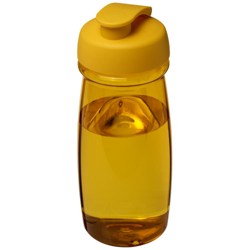 H2O Pulse® 600 ml Flip Lid Sport Bottle - Yellow