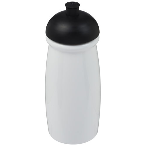 H2O Pulse® 600 ml Dome Lid Sport Bottle - White, Black