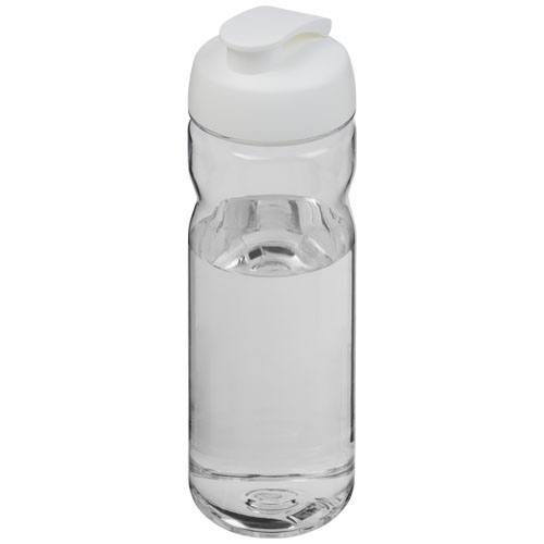 H2O Base Tritan™ 650 ml Flip Lid Sport Bottle - Transparent, White