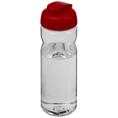 H2O Base Tritan™ 650 ml Flip Lid Sport Bottle - Transparent, Red