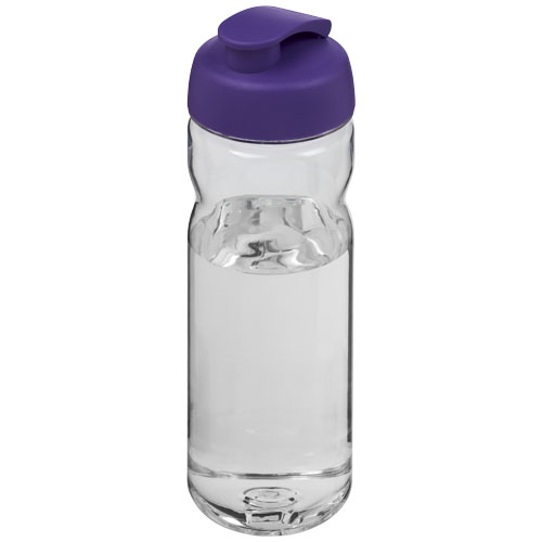 H2O Base Tritan™ 650 ml Flip Lid Sport Bottle - Transparent, Purple