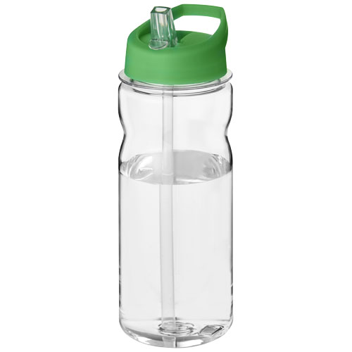 H2O Base Tritan™ 650 ml Spout Lid Sport Bottle - Transparent, Green