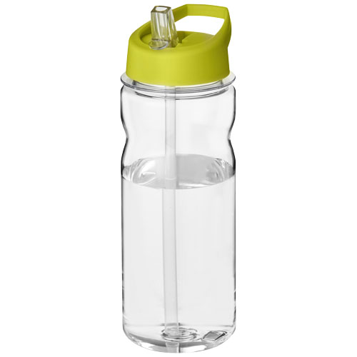 H2O Base Tritan™ 650 ml Spout Lid Sport Bottle - Transparent, Lime
