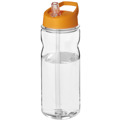 H2O Base Tritan™ 650 ml Spout Lid Sport Bottle - Transparent, Orange