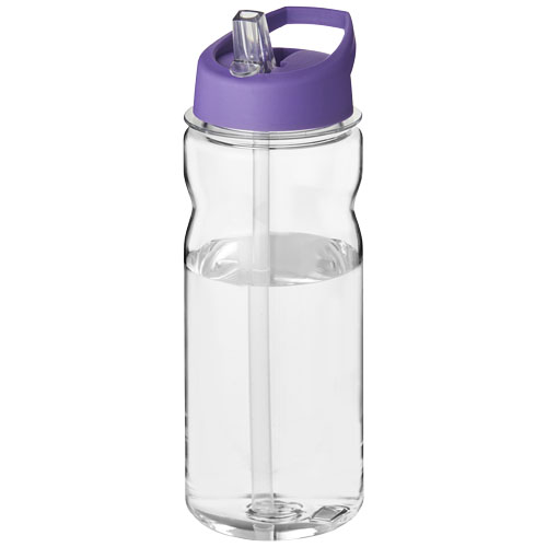 H2O Base Tritan™ 650 ml Spout Lid Sport Bottle - Transparent, Purple