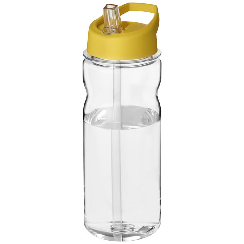 H2O Base Tritan™ 650 ml Spout Lid Sport Bottle - Transparent, Yellow