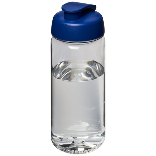 H2O Octave Tritan™ 600 ml Flip Lid Sport Bottle - Transparent, Blue