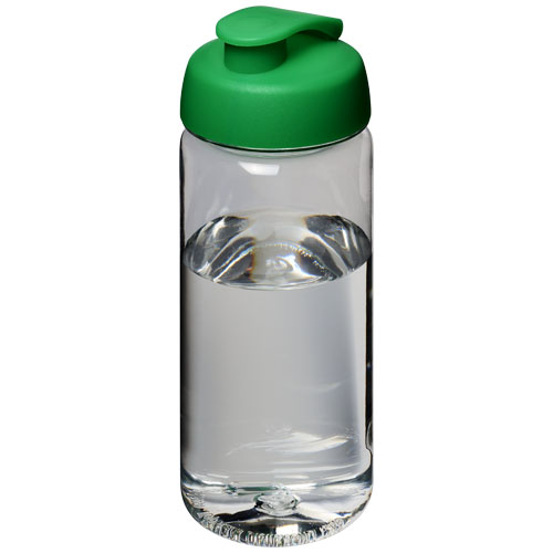 H2O Octave Tritan™ 600 ml Flip Lid Sport Bottle - Transparent, Green