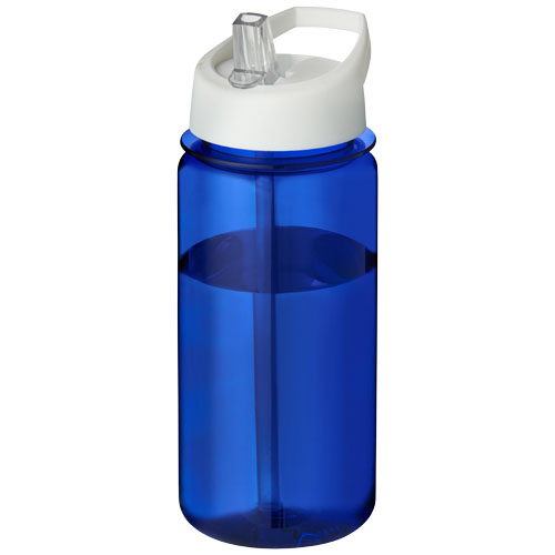 H2O Octave Tritan™ 600 ml Spout Lid Sport Bottle - Blue, White