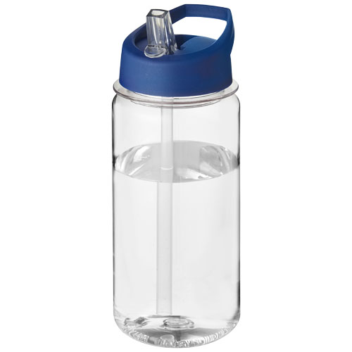 H2O Octave Tritan™ 600 ml Spout Lid Sport Bottle - Transparent, Blue