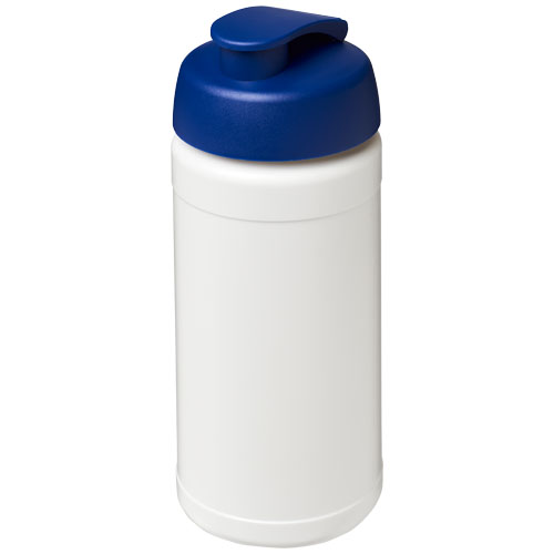 Baseline® Plus 500 ml Flip Lid Sport Bottle - White, Blue