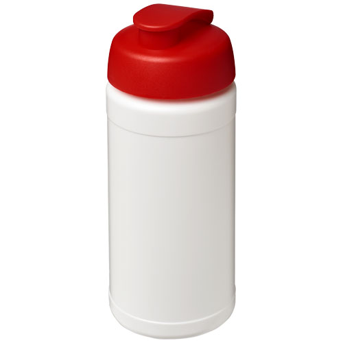Baseline® Plus 500 ml Flip Lid Sport Bottle - White, Red