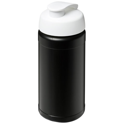 Baseline® Plus 500 ml Flip Lid Sport Bottle - Black, White