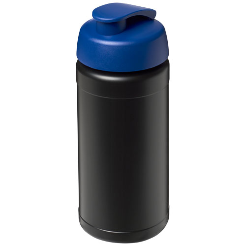 Baseline® Plus 500 ml Flip Lid Sport Bottle - Black, Blue