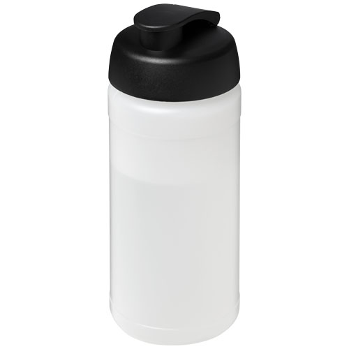 Baseline® Plus 500 ml Flip Lid Sport Bottle - Transparent, Black