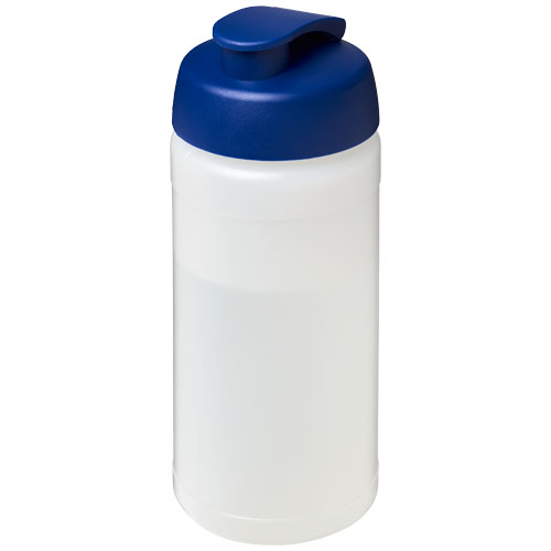 Baseline® Plus 500 ml Flip Lid Sport Bottle - Transparent, Blue