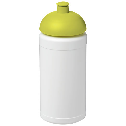 Baseline® Plus 500 ml Dome Lid Sport Bottle - White, Lime
