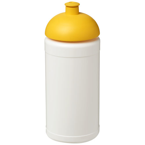 Baseline® Plus 500 ml Dome Lid Sport Bottle - White, Yellow