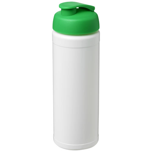 Baseline® Plus 750 ml Flip Lid Sport Bottle - White, Green