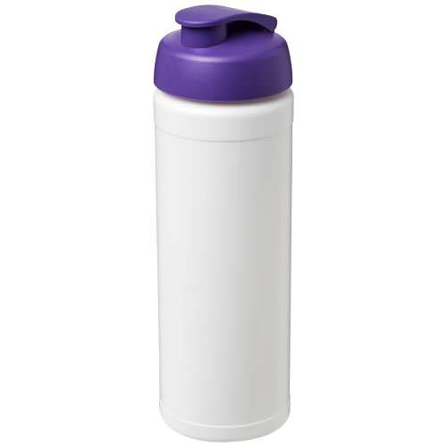 Baseline® Plus 750 ml Flip Lid Sport Bottle - White, Purple