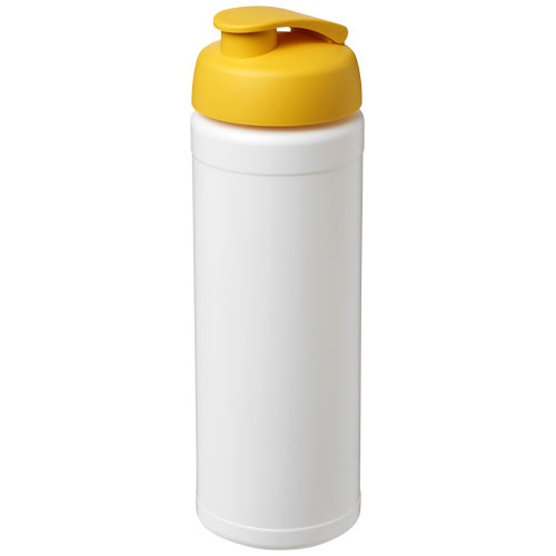 Baseline® Plus 750 ml Flip Lid Sport Bottle - White, Yellow