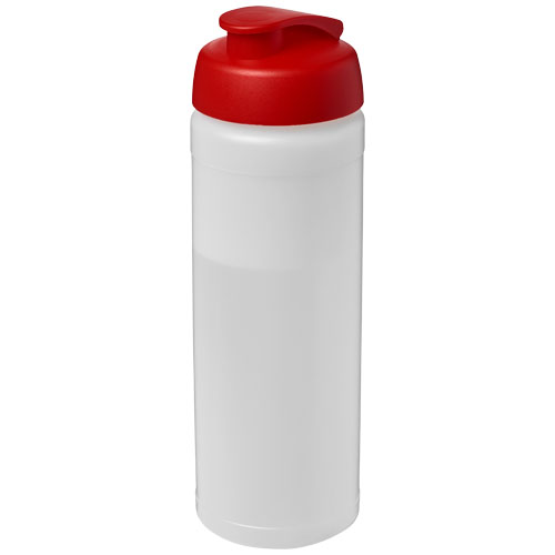 Baseline® Plus 750 ml Flip Lid Sport Bottle - Transparent, Red