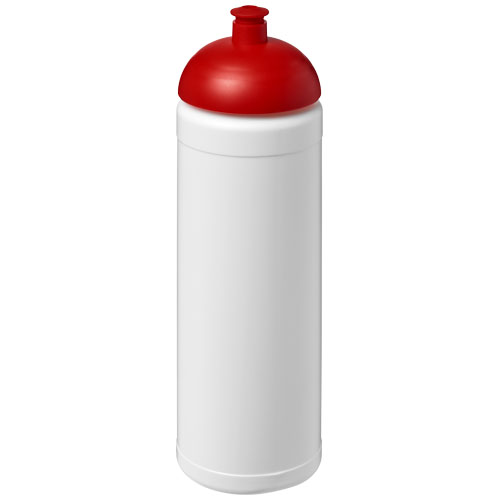 Baseline® Plus 750 ml Dome Lid Sport Bottle - White, Red