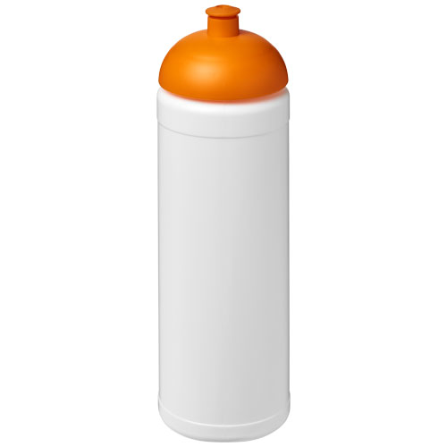 Baseline® Plus 750 ml Dome Lid Sport Bottle - White, Orange