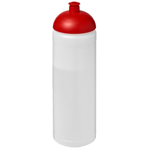 Baseline® Plus 750 ml Dome Lid Sport Bottle - Transparent, Red