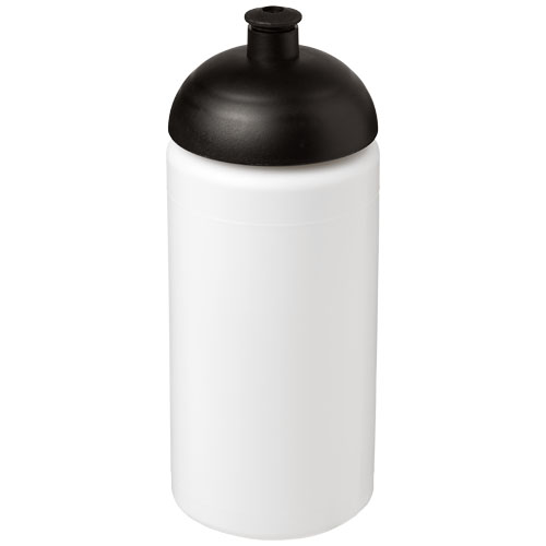 Baseline® Plus Grip 500 ml Dome Lid Sport Bottle - White, Black