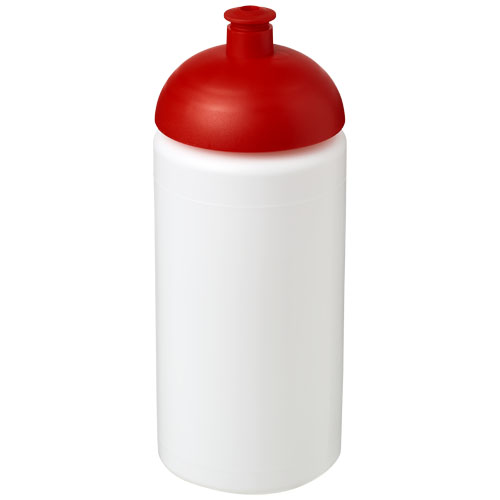 Baseline® Plus Grip 500 ml Dome Lid Sport Bottle - White, Red