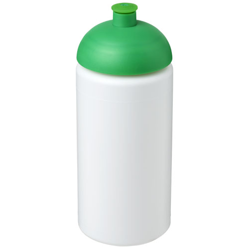 Baseline® Plus Grip 500 ml Dome Lid Sport Bottle - White, Green
