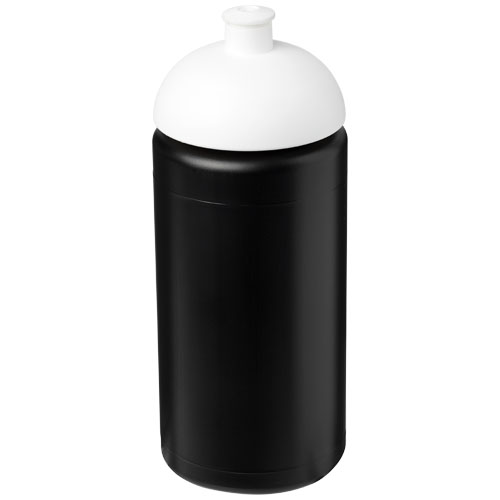 Baseline® Plus Grip 500 ml Dome Lid Sport Bottle - Black, White