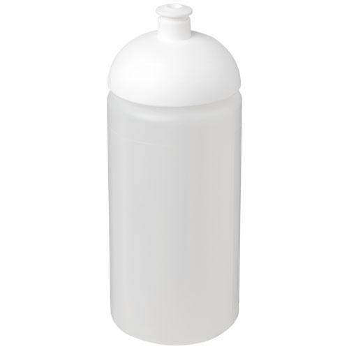 Baseline® Plus Grip 500 ml Dome Lid Sport Bottle - Transparent, White