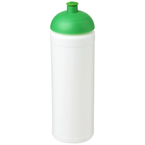Baseline® Plus Grip 750 ml Dome Lid Sport Bottle - White, Green