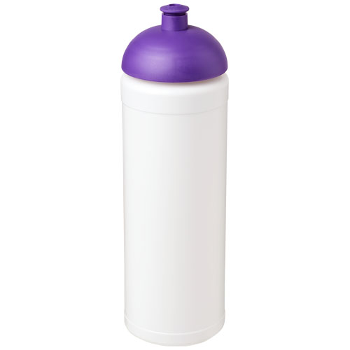 Baseline® Plus Grip 750 ml Dome Lid Sport Bottle - White, Purple