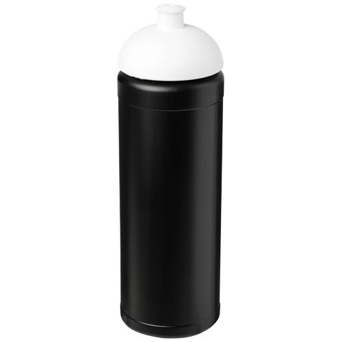 Baseline® Plus Grip 750 ml Dome Lid Sport Bottle - Black, White