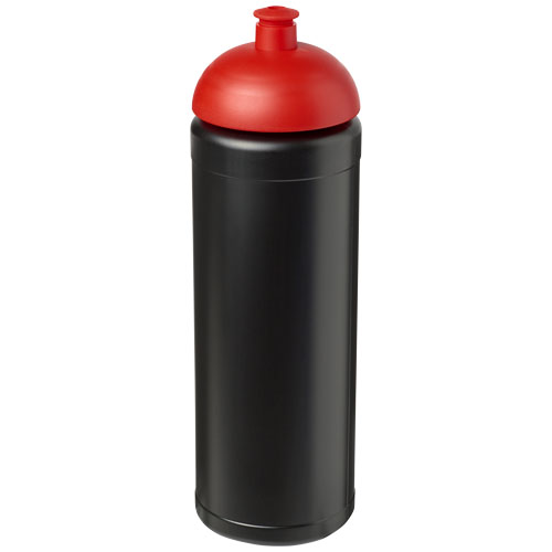 Baseline® Plus Grip 750 ml Dome Lid Sport Bottle - Black, Red