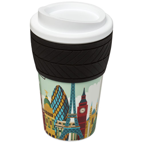 Brite-Americano® Tyre 350 ml Insulated Tumbler - White