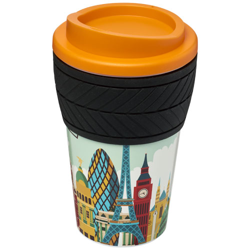 Brite-Americano® Tyre 350 ml Insulated Tumbler - Orange