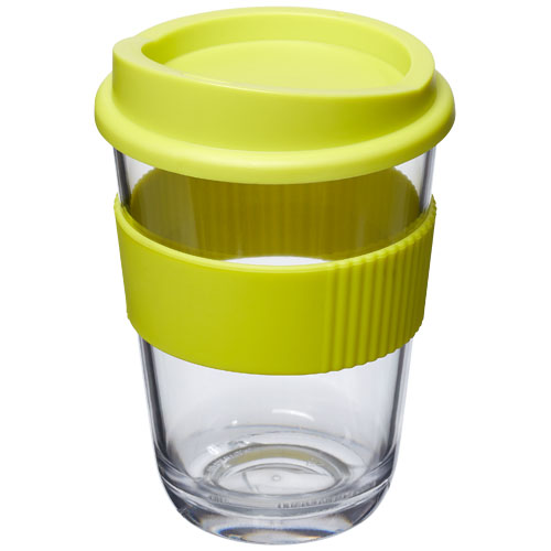 Americano® Cortado 300 ml Tumbler With Grip - Lime Green