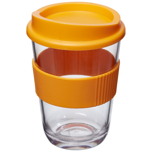 Americano® Cortado 300 ml Tumbler With Grip - Orange