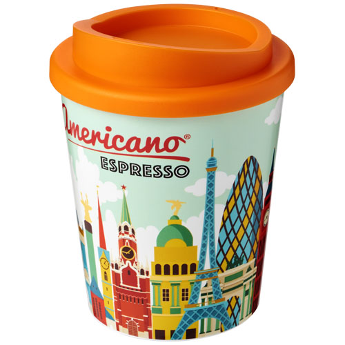 Brite-Americano® Espresso 250 ml Insulated Tumbler - Orange