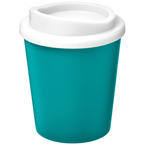 Americano® Espresso 250 ml Insulated Tumbler - Aqua Blue, White